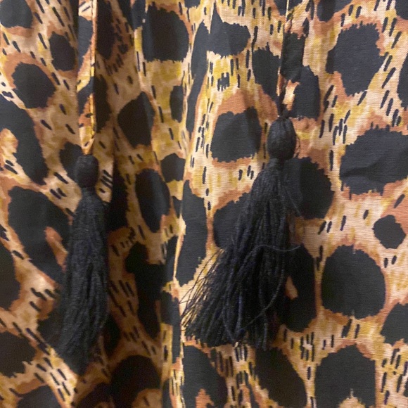 Sundays Women size Medium Wild Animal (leopard)Patterned Dress - Picture 5 of 16